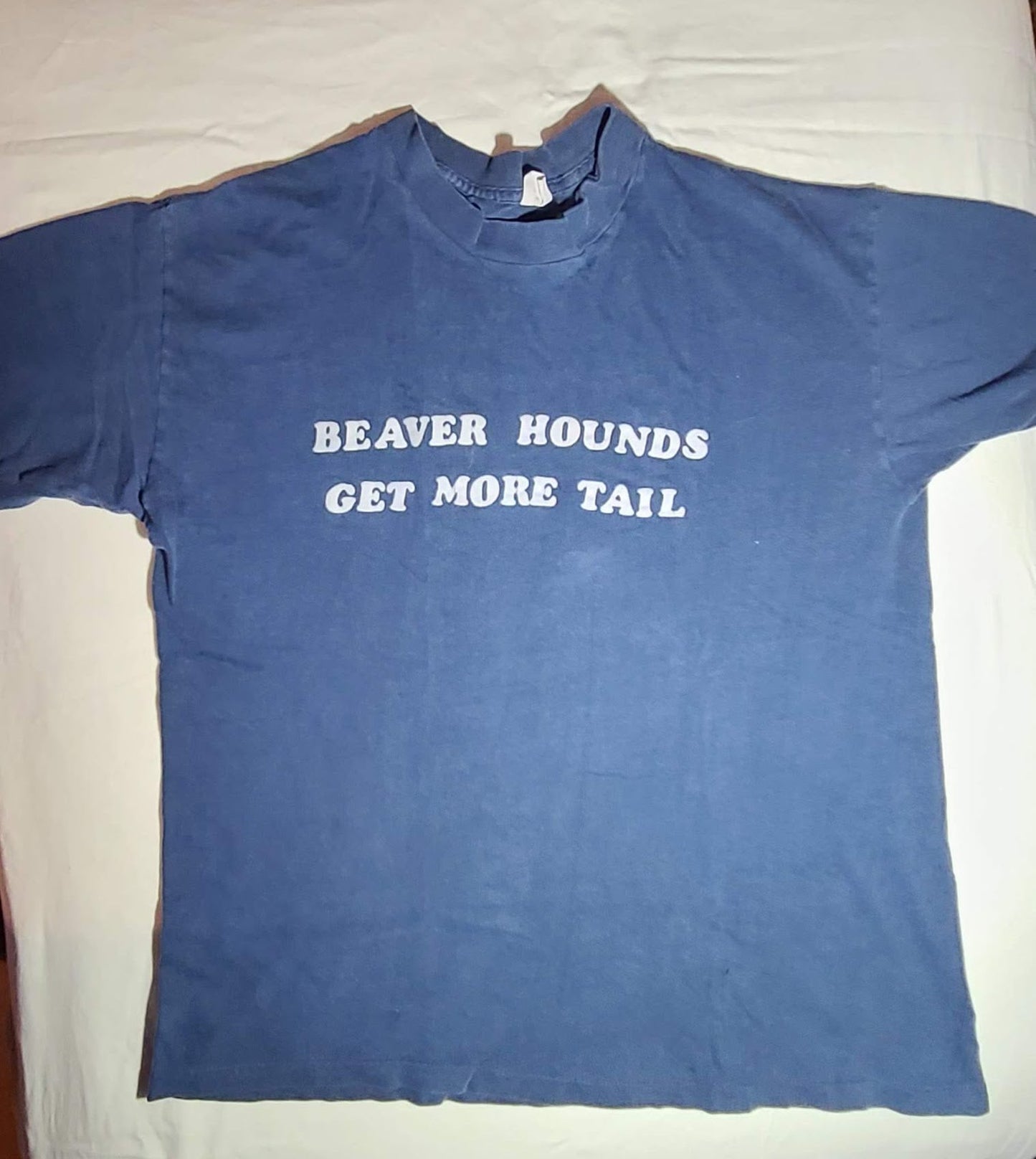 Vintage 'Beaver Hounds Get More Tail' T-Shirt